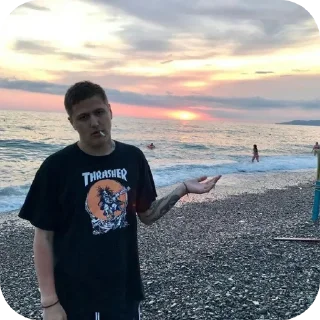 🏖 emoji это ты это я между нами молния Telegram sticker 4 of 54