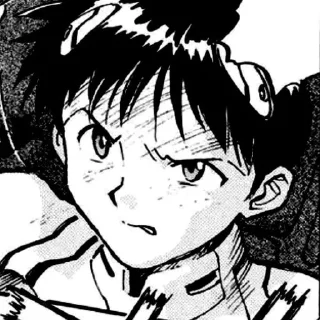 😠 emoji shinji ikari manga by @shutyaoo Telegram sticker 11 of 44