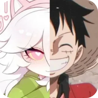 Cattail or Luffy @DarKYnvm sticker 2