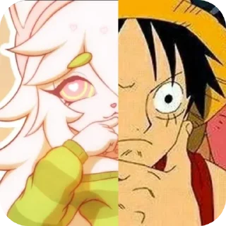 🤔 emoji Cattail or Luffy @DarKYnvm Telegram sticker 14 of 44