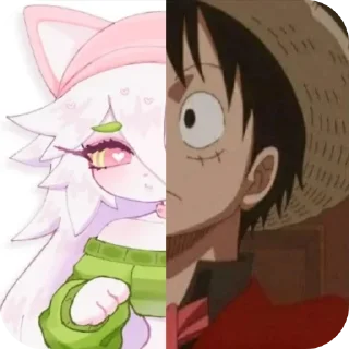 Cattail or Luffy @DarKYnvm sticker 4