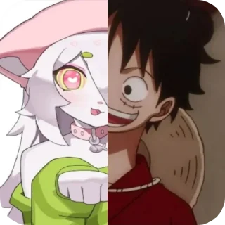 😉 emoji Cattail or Luffy @DarKYnvm Telegram sticker 8 of 44