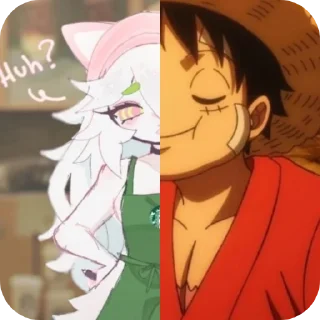 🍖 emoji Cattail or Luffy @DarKYnvm Telegram sticker 23 of 44