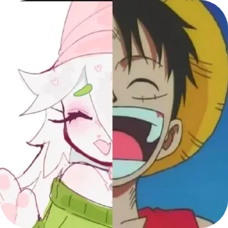 😁 emoji Cattail or Luffy @DarKYnvm Telegram sticker 5 of 44