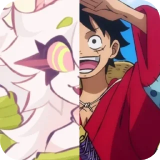 🙂 emoji Cattail or Luffy @DarKYnvm Telegram sticker 24 of 44