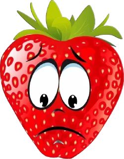 Sticker from Strawberries