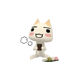 🍡 emoji youresssick_DOKO DEMO ISSYO Telegram sticker 11 of 36