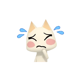 😢 emoji youresssick_DOKO DEMO ISSYO Telegram sticker 21 of 36