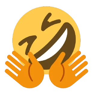 🤣 emoji T-remix Telegram sticker 9 of 30