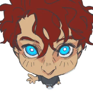 🥺 emoji лисята @boloto_sd Telegram sticker 2 of 9