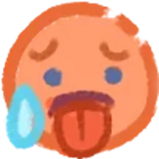 🥵 emoji Милые твари Telegram sticker 16 of 106