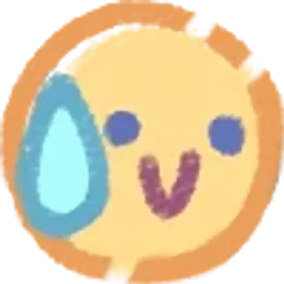 😅 emoji Милые твари Telegram sticker 3 of 106