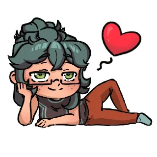 🥰 emoji Фанни (киноканал @fantv_ru) Telegram sticker 10 of 18