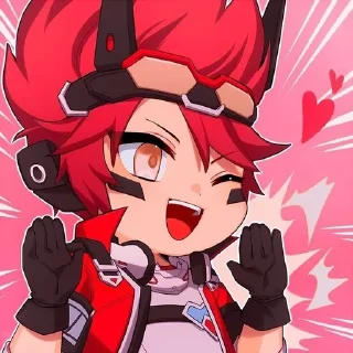 🥵 emoji Стикеры с Фанни by @offstikbot Telegram sticker 3 of 50