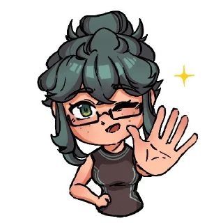 ✋ emoji Фанни (киноканал @fantv_ru) Telegram sticker 17 of 18