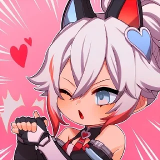 🥵 emoji Стикеры с Фанни by @offstikbot Telegram sticker 4 of 50