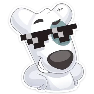 😎 emoji 🌀 VK @Stikerhi_bot Telegram sticker 6 of 32