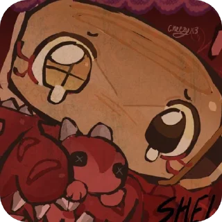 🥺 emoji ˊˊShelly Fossilianˊˊ Telegram sticker 17 of 76