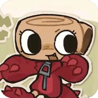 😆 emoji ˊˊShelly Fossilianˊˊ Telegram sticker 21 of 76