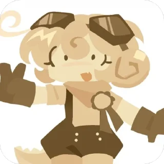 ✌️ emoji ˊˊShelly Fossilianˊˊ Telegram sticker 24 of 76