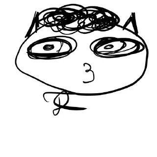 😗 emoji Милый котик томи Telegram sticker 22 of 25