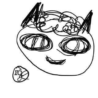 😇 emoji Милый котик томи Telegram sticker 3 of 25