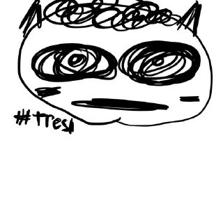 😳 emoji Милый котик томи Telegram sticker 7 of 25