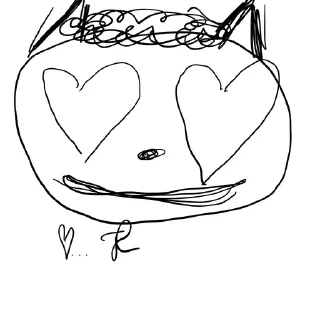 😍 emoji Милый котик томи Telegram sticker 16 of 25