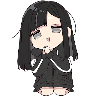 😊 emoji Юрудура-тян 6 @Nyasticks Telegram sticker 12 of 41