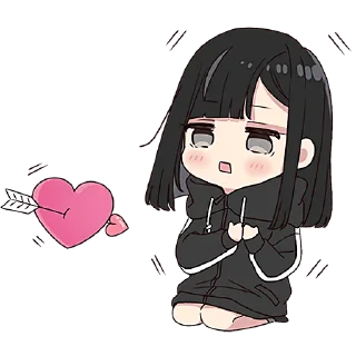 💘 emoji Юрудура-тян 6 @Nyasticks Telegram sticker 18 of 41