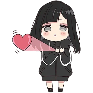 🫶 emoji Юрудура-тян 6 @Nyasticks Telegram sticker 19 of 41