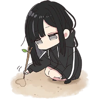 ❤️ emoji Юрудура-тян 6 @Nyasticks Telegram sticker 14 of 41
