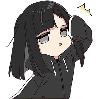 🫡 emoji Юрудура-тян 6 @Nyasticks Telegram sticker 4 of 41