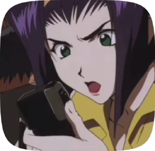 😠 emoji faye solo Telegram sticker 14 of 31