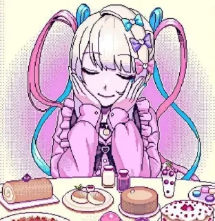 🎀 emoji 𐌺-ᥲᥒgᥱᥣ✧||δy κᥲᥒɗᥱᥣᥲ|| Telegram sticker 15 of 28