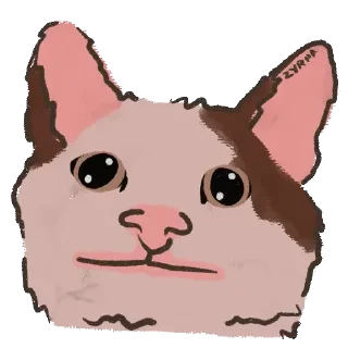 😀 emoji Chipi chapa Telegram sticker 8 of 10