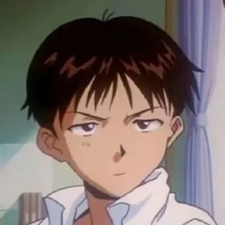 😶 emoji ikAri shinji Telegram sticker 1 of 19