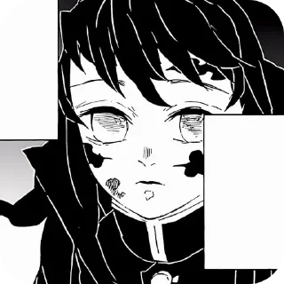 👍 emoji Muichiro @demonslayerstickersss Telegram sticker 9 of 25