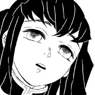 👍 emoji Muichiro @demonslayerstickersss Telegram sticker 11 of 25