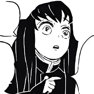 👄 emoji Muichiro @demonslayerstickersss Telegram sticker 21 of 25