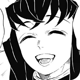 👄 emoji Muichiro @demonslayerstickersss Telegram sticker 16 of 25