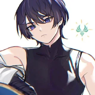 🙄 emoji Сᴛρᥲннᥙκ δ᧐ᴦ @history_genshinff Telegram sticker 15 of 75