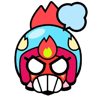 Sticker from Janet Brawl Stars