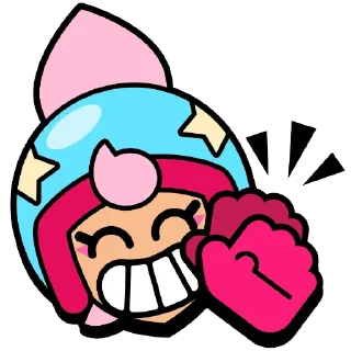 ❤️‍🩹 emoji Janet Brawl Stars Telegram sticker 6 of 10