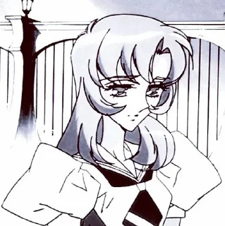 ☁️ emoji Tenjou Utena |☁️| Telegram sticker 11 of 19