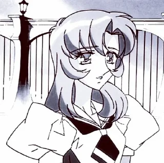☁️ emoji Tenjou Utena |☁️| Telegram sticker 12 of 19