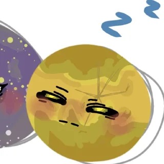 Sticker from Io from solarballs