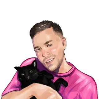 Sticker from некий Женёк