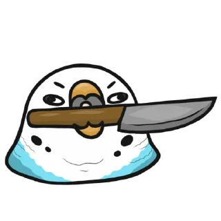 Sticker from parrot @TVstickers