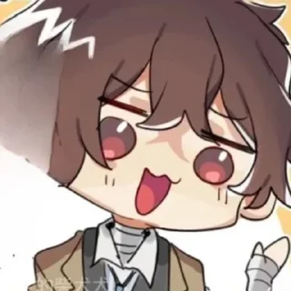 Sticker from дазай 1